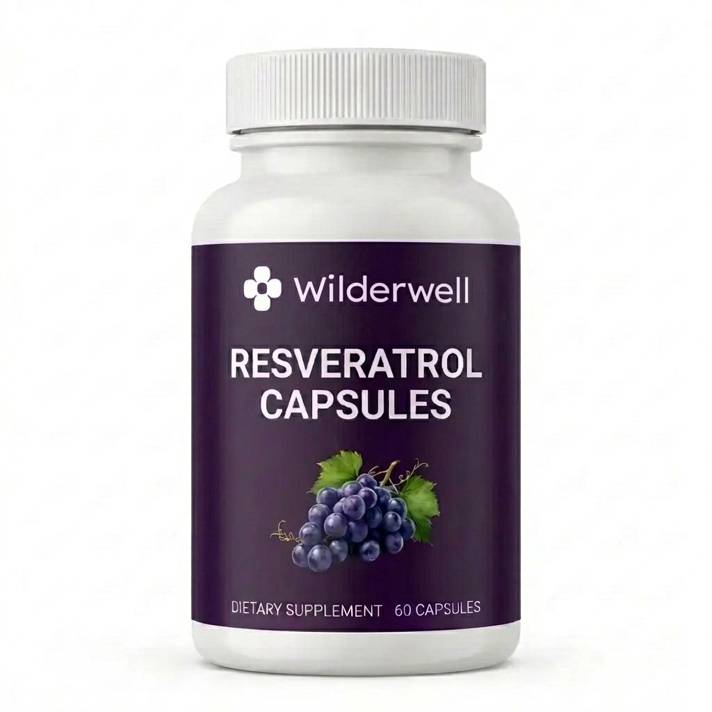 Wilderwell Resveratrol Capsules